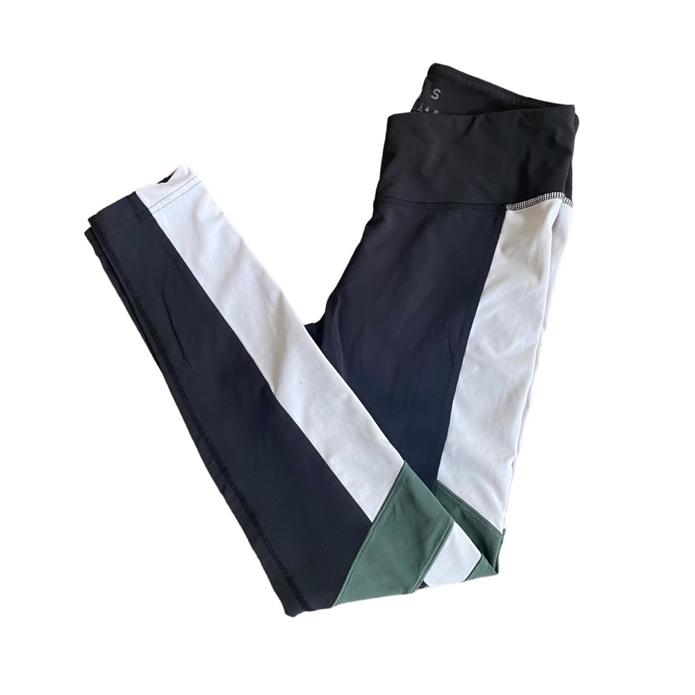 Reebok Women's Speedwick Leggings - Size Small, Ankle Length, Black, White, & Hu